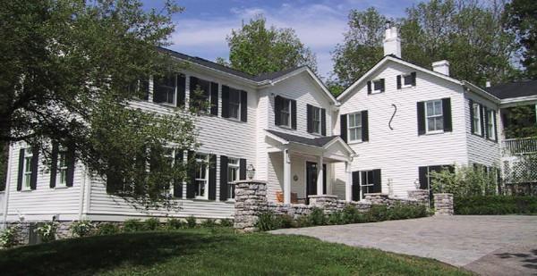 Brick house addition to historic home in Indian Hill   